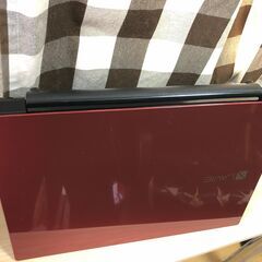 ?NEC・A品・超高速i7第7・お洒落レッド・爆速新品SSD256GB！Webｶﾒﾗ