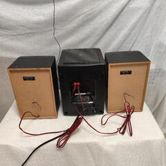 超良好】 オーディオコンポ（欠品無し）CD、ラジカセ、FM・AMラジオ対応