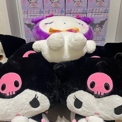 値下げ済み！今週までクロミちゃん　フィギュア　ぬいぐるみ　まとめ売り　 値下げ済み！今週までクロミちゃん フィギュア ぬいぐるみ まとめ売り