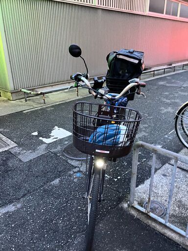 名古屋駅　手渡し限定！電動アシスト自転車　ヤマハ　Pass with ウーバーイーツ使用