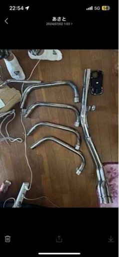 ゼファー400マフラー