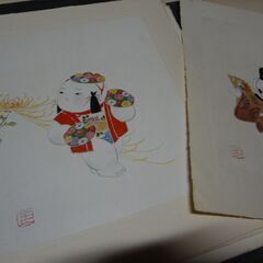 創作人形色紙「わらべうた」全50集　限定版（500部） 創作人形色紙「わらべうた」全50集 限定版（500部）