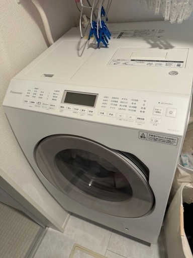 パナソニック ドラム式洗濯機 NA-LX127CL-W 5年保証