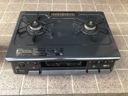 決まりました！　ガスコンロ　 パロマ 59cm幅 水なし片面焼きグリル テーブルコンロ PA-S46B-R-12A13A