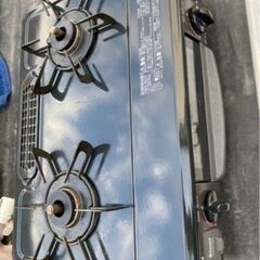 リンナイ 3つの「安心」新搭載【気のきくコンロ】 幅約56cm 左強火力 ブラック 都市ガス12A/13A RTM34BKL