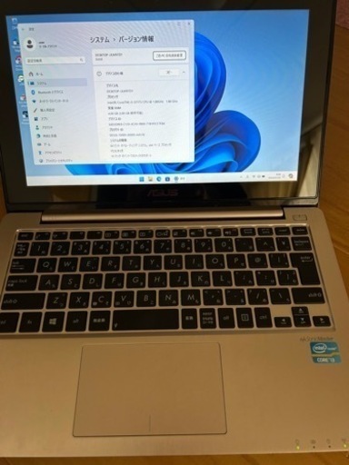 ノートパソコン ASUS ASUS VivoBook X202E Windows11