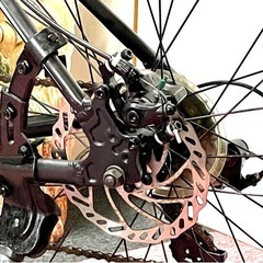 [受付終了]致しました [限定特価] SOGO GT700s ロ-ドバイク•Wディスクブレ-キ•マッドブラック•2X7 14段式、