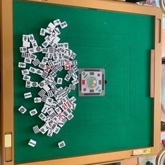 全自動麻雀卓 サイドテーブル 椅子セット付き