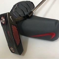 レフティ用　NIKE パター　カバー付き