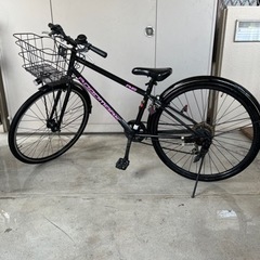 DCMブランド ほぼ新品 自転車 ママチャリ 20インチ パープル色