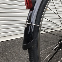 レンタサイクル店で使用していた自転車。Panasonic エーガールズ 