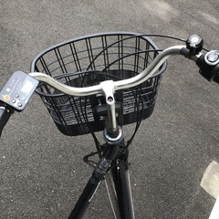 レンタサイクル店で使用していた自転車。Panasonic エーガールズ 