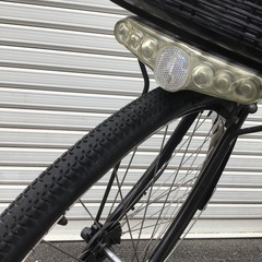 レンタサイクル店で使用していた自転車。Panasonic エーガールズ 