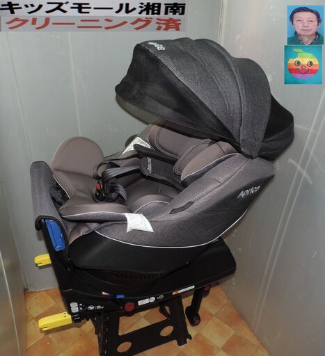 ベビー・子供用品買取販売キッズモール湘南/クルリラプレミアム/新生児～４歳/ISO　FIX＋ベルト対応/洗濯