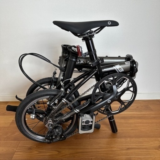 【美品】自転車　ダホンk3　2022国内仕様　ガンメタル