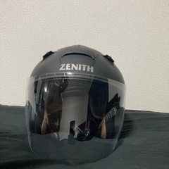 Lサイズ ジェットヘルメット マットブラック ZENITH  Y...