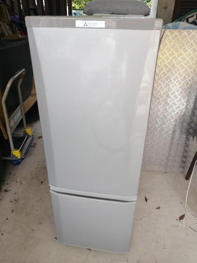 【配達無料】[2016年製]冷凍冷蔵庫　三菱電機製　168L  MR−P17Z-S