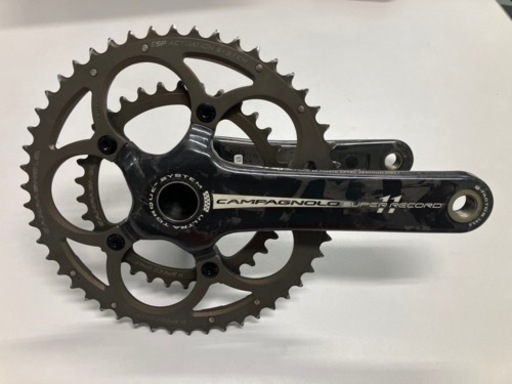 カンパニョーロスーパーレコードのクランク　11速　　CAMPAGNOLO SuperRecord