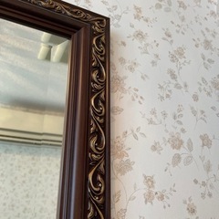 値下げ‼️月末まで‼️日本橋高島屋 装飾美しい 壁掛けミラー 鏡