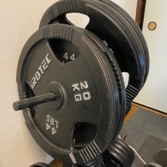 アイロテック 20キロプレート　4枚セット　穴径29ミリ　