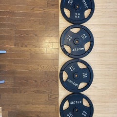 アイロテック 20キロプレート　4枚セット　穴径29ミリ　