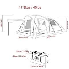 
2ルームテント　テント 
