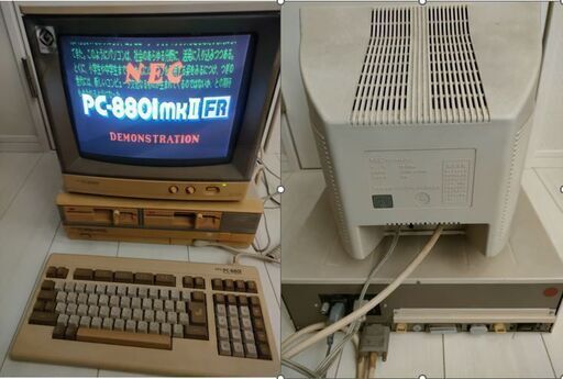 PC-8801 mkⅡ  FR model30（動作確認済み）