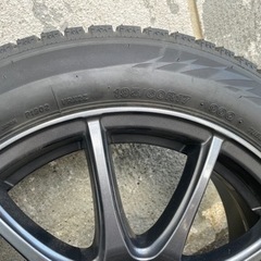 ブリジストン スタッドレスタイヤ ホイル付き 4本 バリ溝！美品