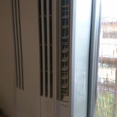 売ります　窓用冷房専用エアコン コロナ CW-16A 冷房専用ルームエアコン稼働品 玄関まで取りに来ていただける方