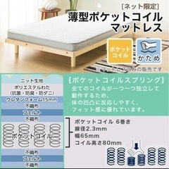 ニトリ シングルマットレス2つ(キングサイズ)