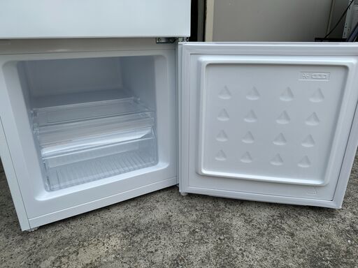 動作保証あり】REFAGE YAMADA 2023年 YRZ-C12L 117L 2ドア 直冷式 冷凍  