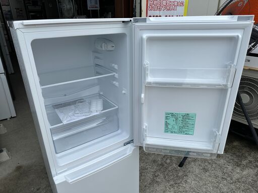 動作保証あり】REFAGE YAMADA 2023年 YRZ-C12L 117L 2ドア 直冷式 冷凍  