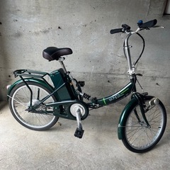 電動アシスト自転車 折りたたみ自転車 22インチ 大容量バッテリー