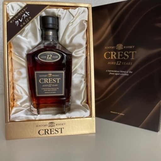 サントリー クレスト 12年 CREST  750ml   未開栓