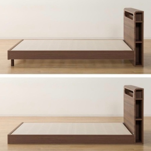 急募】ニトリ セミダブル システムベッドフレーム