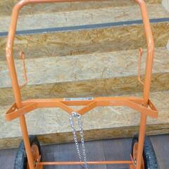 直接取引g35088 TRUSCOトラスコ ボンベ台車 HT-66N 酸素 アセチレン