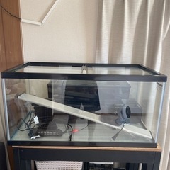 お値下げしました ガラス水槽 900×450×450
