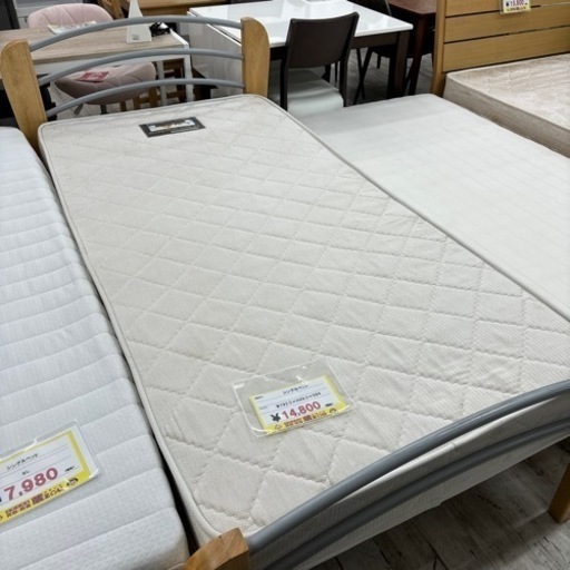 シングルベット マット フレーム付き