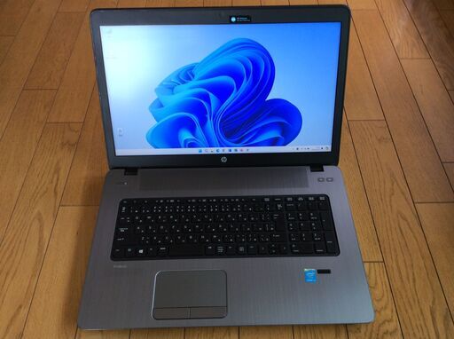 【商談成立】Hpノートパソコン　ProBook 470G2　大画面17インチ Win11 Corei3 メモリ4G SSD256GB DVDスーパーマルチ Office2021 無線LAN Webカメラ バッテリーOK