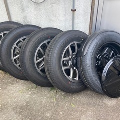JB64 純正 タイヤ ホイール
