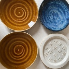 e991 唐物 豆皿 5枚 清朝 中国古美術 骨董品