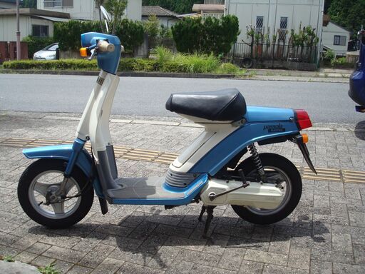 ヤマハ　パッソーラ後期型　セル式　昭和56年　1981年式　約43年前の旧車を理解できる方限定　実働　整備済み　登録書類付き