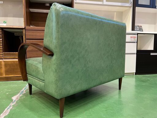 愛品館八千代店】B-COMPANY ビーカンパニー 2人掛コンパクトソファ