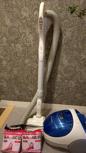 パナソニック 紙パック式掃除機  回転ブラシ洗浄済み