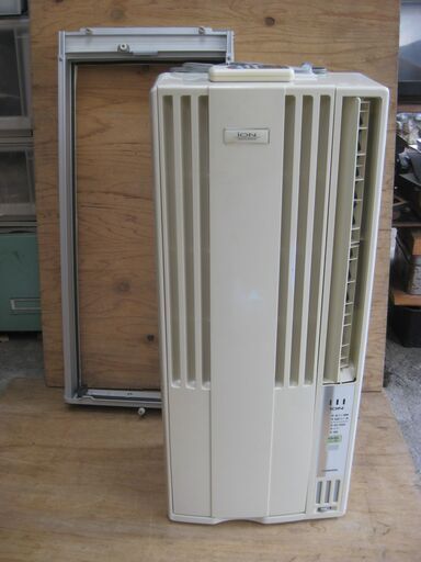 決まりました。★コロナ　窓用エアコン　　ion 　 換気　　 CW-A1616　　２０１６年製