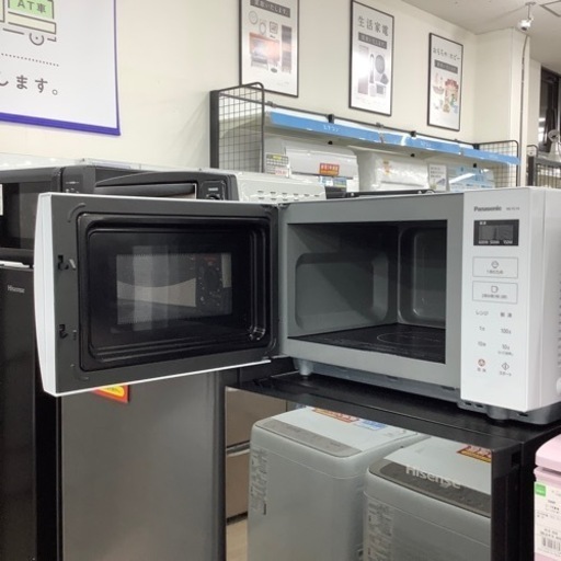 6ヶ月保証付き】パナソニック2023年製電子レンジのご紹介です