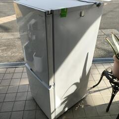 美品 2021年製 SHARP ノンフロン冷凍冷蔵庫 2ドア 152L ホワイト 高年式 2ドア冷蔵庫 シャープ SJ-D15H 
