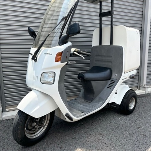 2841.始動性良好　ジャイロキャノピー　大型リアボックス付属　千葉県柏市　配送、自走引き取りも可能
