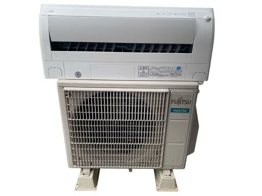 ★FUJITSU ルームエアコン　AS-D22H-W 室外機　AO-D22H 2018年製