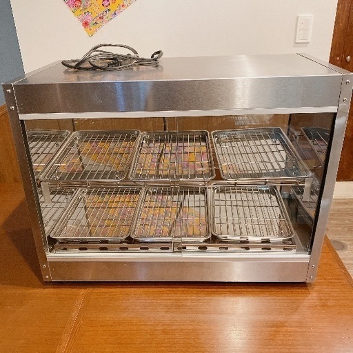 業務用ホットショーケース2台